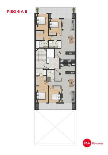 Venta Deptos Monoambientes 1 Dormitorio 2 Dormitorios Centro Rosario Amenities