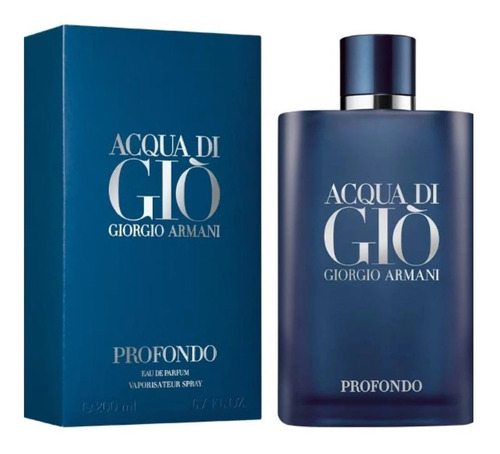Perfume Giorgio Armani Acqua Di Gio Profondo Nuevo 200ml