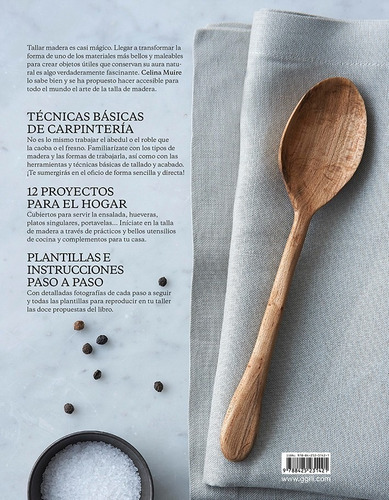 Imagen 5 de 6 de Tallar Madera Crea Objetos Y Utensilios Con El Material Más