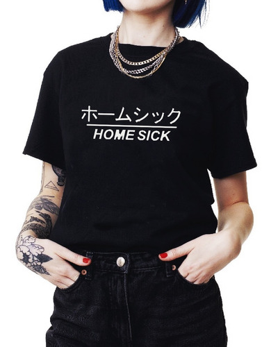 Camiseta Unisex Algodón Personalizada Moda Aesthetic Egirl 