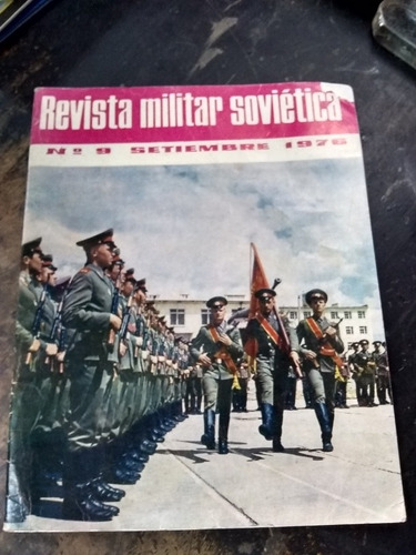 Revista Militar Sovietica N*9.setiembre 1976. (Usado)