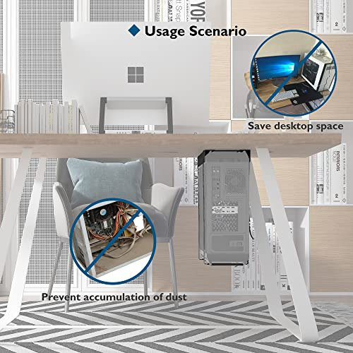 Debajo Del Escritorio Soporte Pc Soporte Económico Cpu...