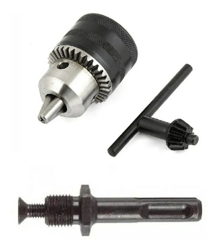 Adaptador Para Rotomartilo Sds Plus + Mandril De 1/2