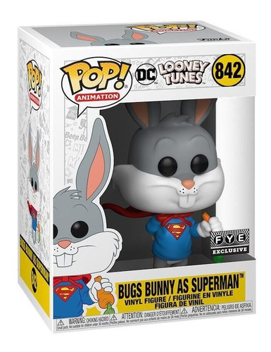 Funko Pop! Dc Looney Tunes Bugs Bunny As Superman