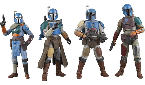 Mandalorian Shriek Hawk Star Wars Vintage 3.75 Hasbro 4 Pack