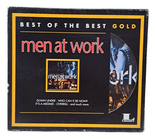 Men At Work  Contraband: The Best Of - Limited Gold Edittion