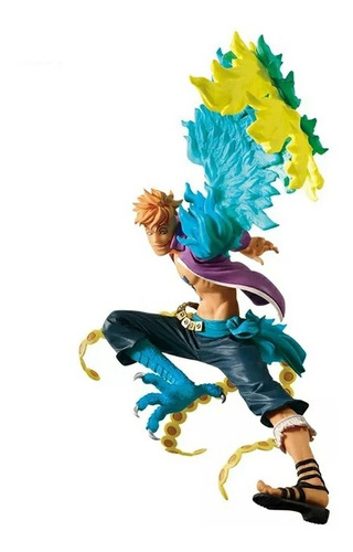 Marco El Ave Fenix 17 Cms One Piece Coleccionable Con Base 