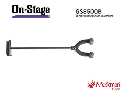 Colgador De Cinco Guitarras Gs8500b On Stage