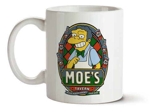 Taza Los Simpson: Moe´s Tavern Series Y Tv The Simpsons