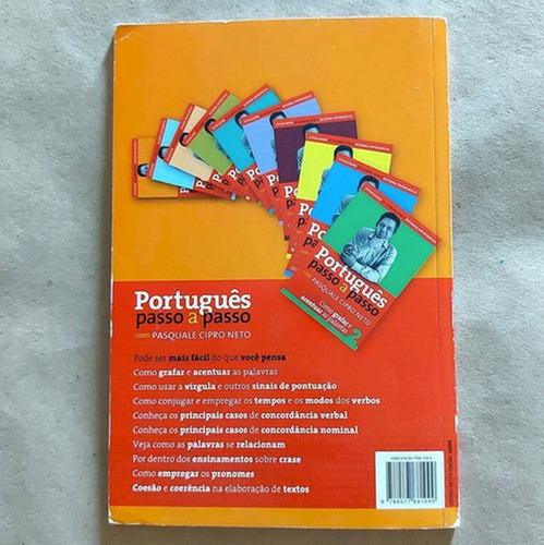 Livro Português Passo A Passo Com Pasquale Cipro Neto Volume 1 2009 S2 (Usado)