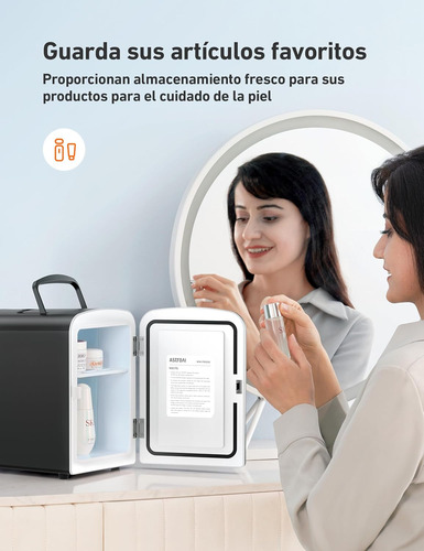 Mini Refrigerador Portátil, Electrónica Para El Skincare 4l