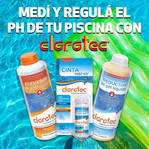 Imagen 6 de 9 de Cintas Para Medir Ph Y Cloro Clorotec