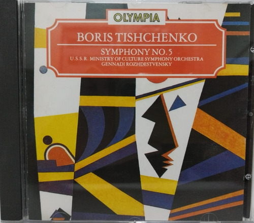 Boris Tishchenko, U.s.s.r.  Symphony No. 5 Cd Uk