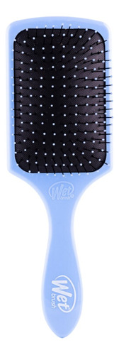 Cepillo de pelo cuadrado Wet Brush Paddle Detangler, color azul