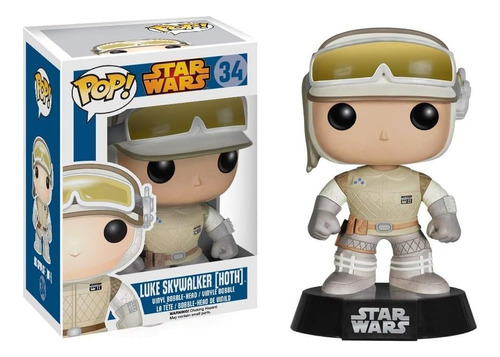 Funko Pop Star Wars Hoth Luke Ação