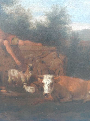 Quadro De Van De Velde / Óleo Sob Tela (Usado)