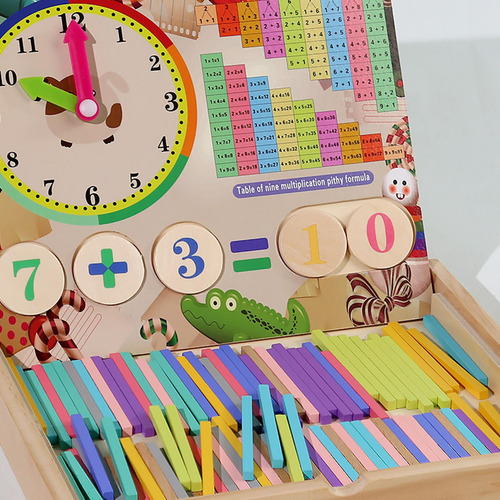 Juguete Montessori Para Contar Bloques De Números Y