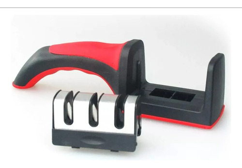 Afilador De Cuchillos Rojo