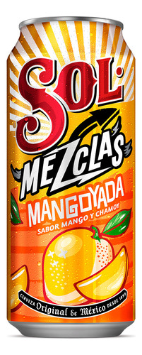 Cerveza Sol Mangoyada lata de 473ml