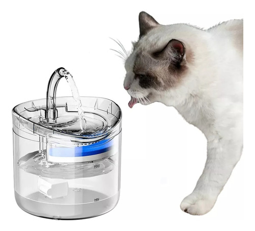 Dispensador Agua Inteligente Para Mascotas Perros Y Gatos