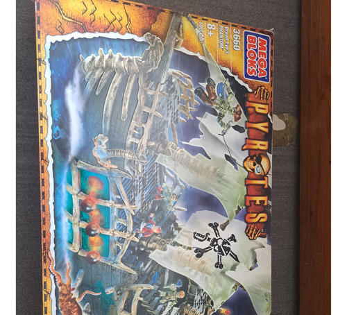Barco Esqueleto Pirata Lego Mega Blocks