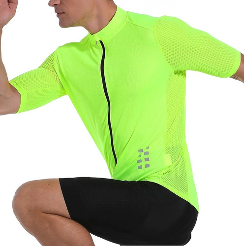 Wosawe® Camiseta Jersey Con Cremallera Ciclismo / 4 Colores