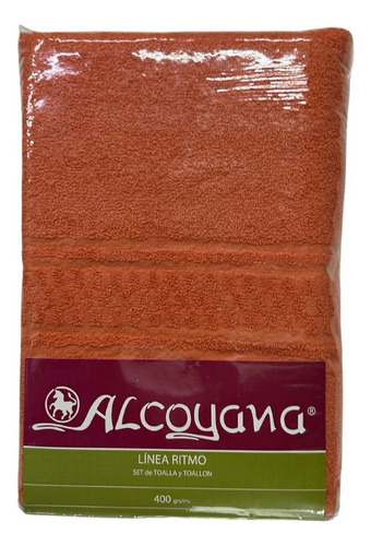 Juego De Toalla Y Toallon Alcoyana Palette 100% Algodon 