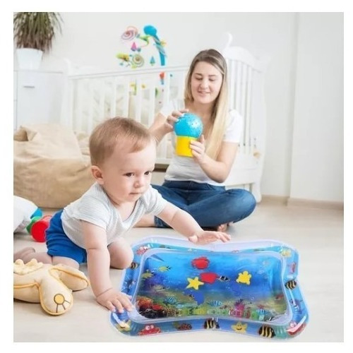 Alfombra De Agua Inflable Sensorial Para Bebé