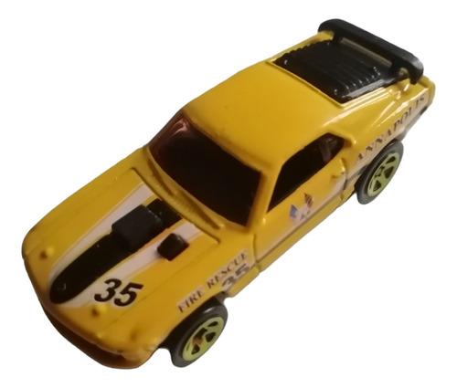 Hot Wheels '70 Ford Mustang Mach One Amarillo