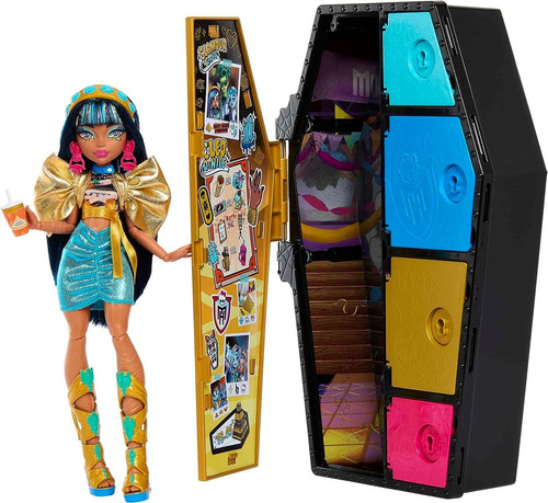 Monster High Conjunto De Muñeca Y Moda, Cleo De Nile