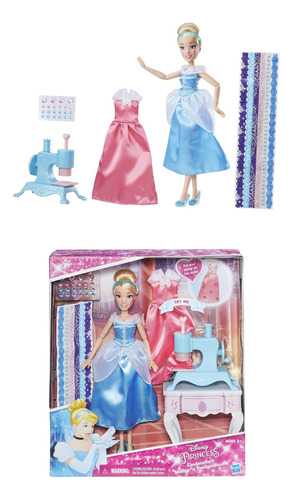 Muñeca Cenicienta Disney Con Accesorios 