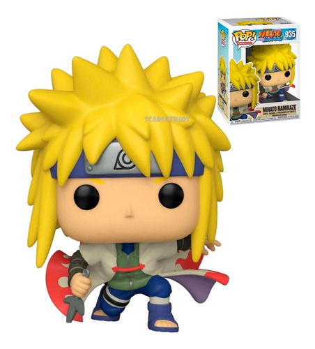 Imagen 1 de 6 de Funko Pop Naruto Minato Namikaze 935 Original Scarlet Kids