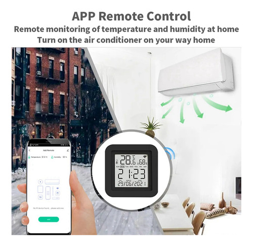 Sensor Remoto Remoto Ir Universal Tuya Smart Wifi Para Medir