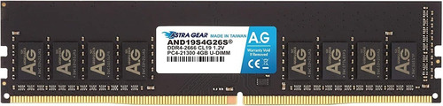 Memoria Ram Para Pc Astra Gear Ddr4 4gb 2666 Mhz Dimm