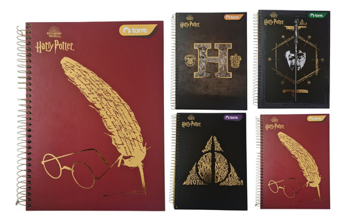 Cuaderno Top Triple Torre 150h 7mm Harry Potter Unidad