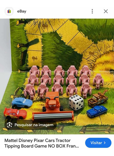 Brinquedo Importado Tractor Tipping Tumba Los Tractores (Usado)