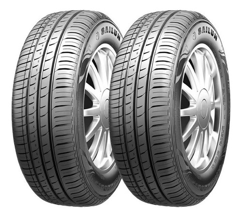 Paquete De 2 Llantas 185/60r14 Sailun Atrezzo Eco 82h