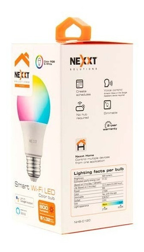 Ampolleta Inteligente Multicolor Nexxt