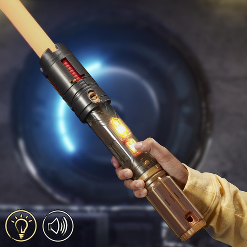 Toy Star Wars Lightsaber Forge Sundown Force Color Master