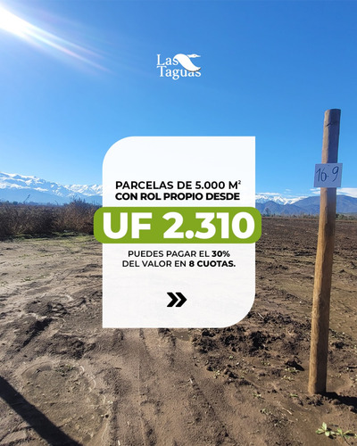 Parcelas 5000m2 En Calle Larga, Los Andes