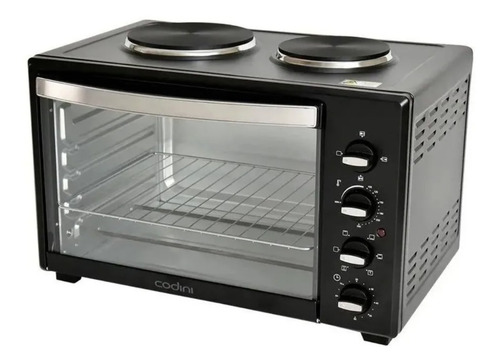 Imagen 4 de 9 de Horno Electrico Codini Acl10 46 Lts 2000w Anafes Timer Luz