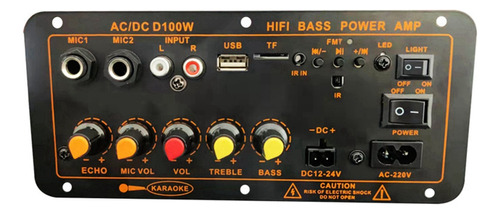 Placa Amplificadora Z6max De 300 W, 12 V, 24 V, 220 V, Ampli