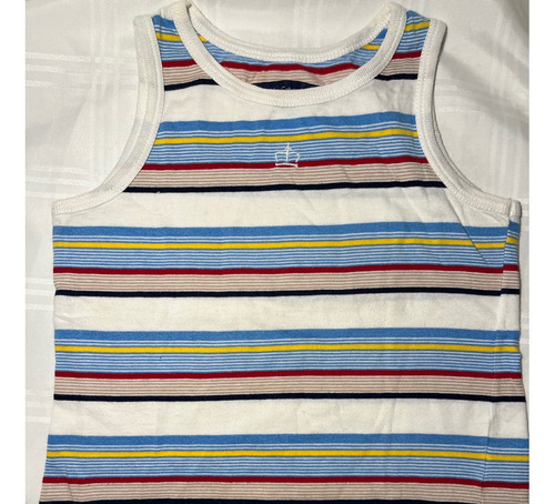 Remera Musculosa Niña Rayada Talle 6 Paula Cahen D' Anvers