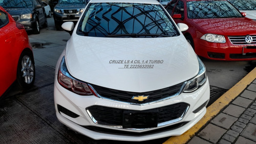 Imagen 1 de 15 de Chevrolet Cruze 2018 Ls 4 Cil 1.4 Turbo Eng $ 53,600