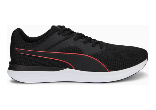 Tenis Para Caballero Color Negro/rojo Puma 