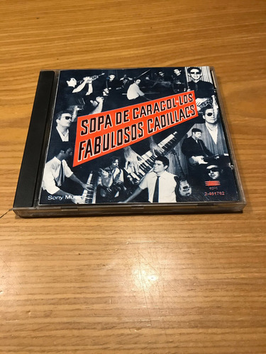 Fabulosos Cadillacs Sopa De Caracol Cd Usa 1991 