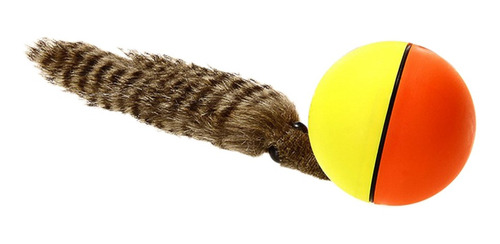 Divertido Castor Doninha Rolando Motor Bola Cachorro Gato De