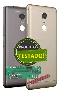 Tampa Fundo Para Lenovo K6 Plus + Lente Botões + Flex Carga!