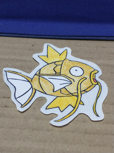 Sticker Casero Magikarp Shiny Pokémon Bootleg (Usado)