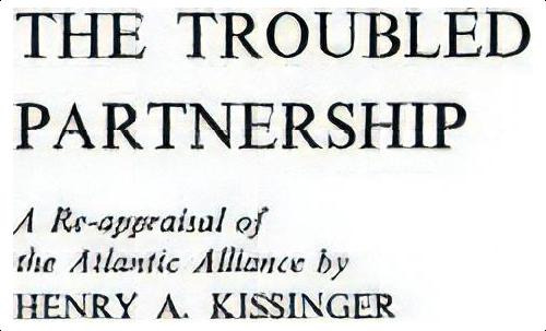 The Troubled Partnership, De Henry Kissinger. Editorial Abc Clio, Tapa Dura En Inglés